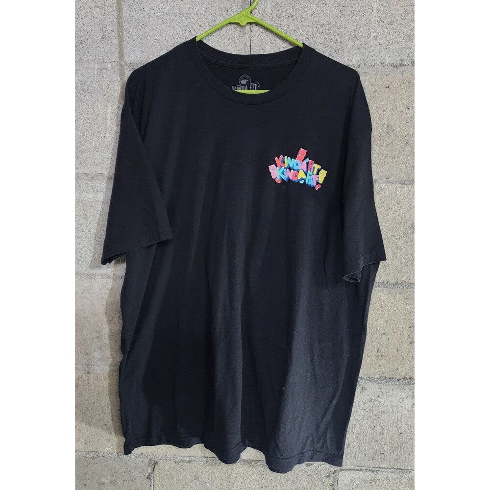 Kinda Fit Kinda Fat Gummy Thicc Short Sleeve Men's Graphic Print T-Shirt Size 3X